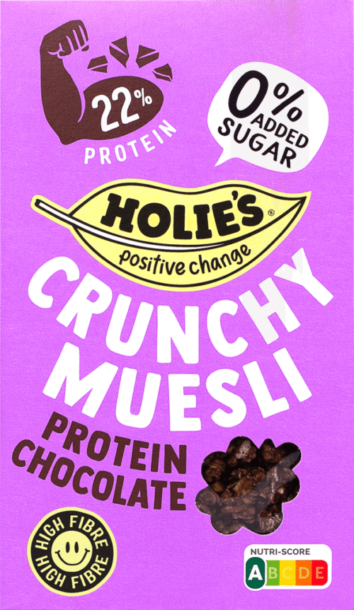 Holie's Crunchy Muesli Protein Chocolate 400g